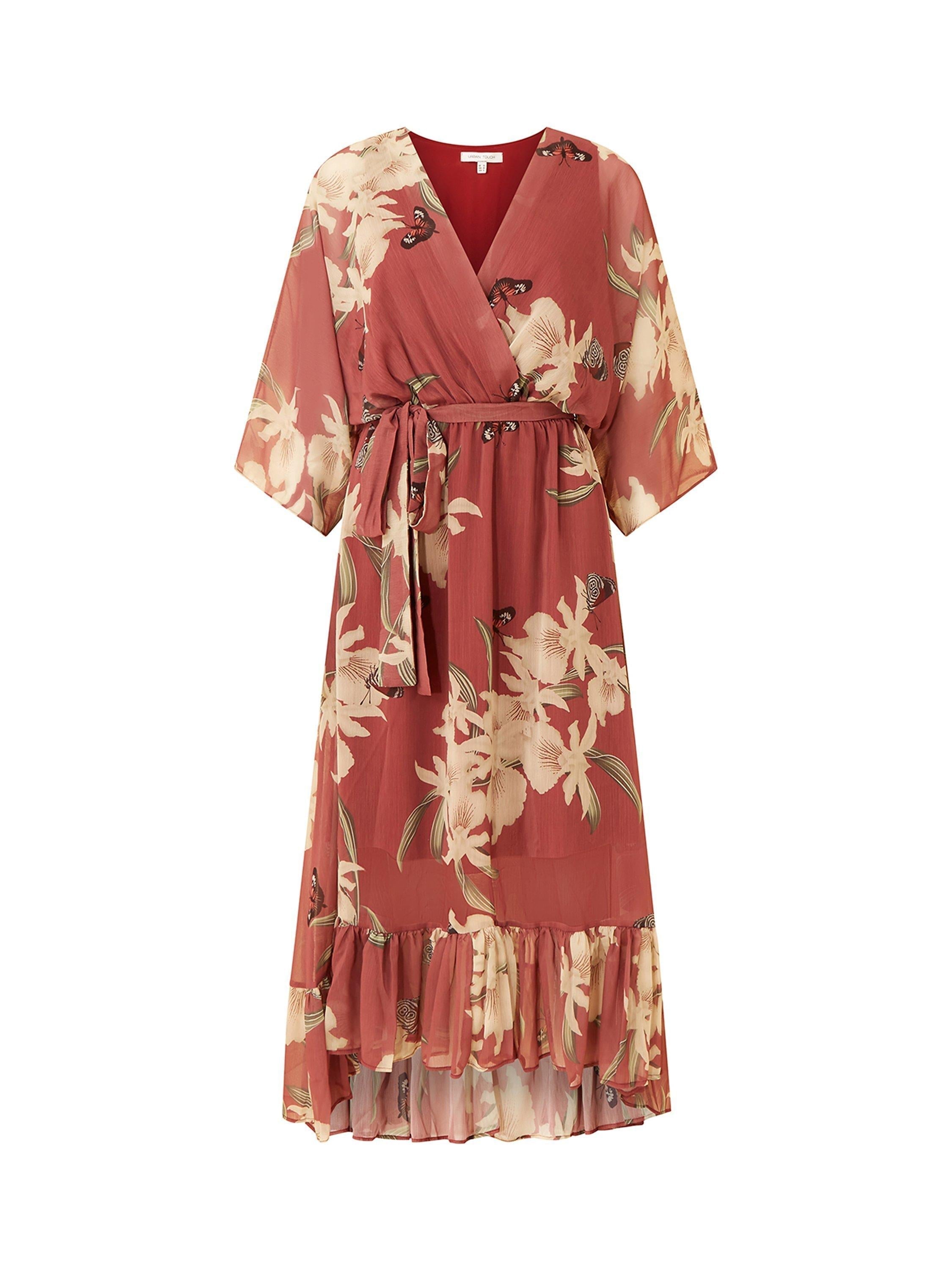 Kimberly Benn | Elegant Kimono Midi Dress