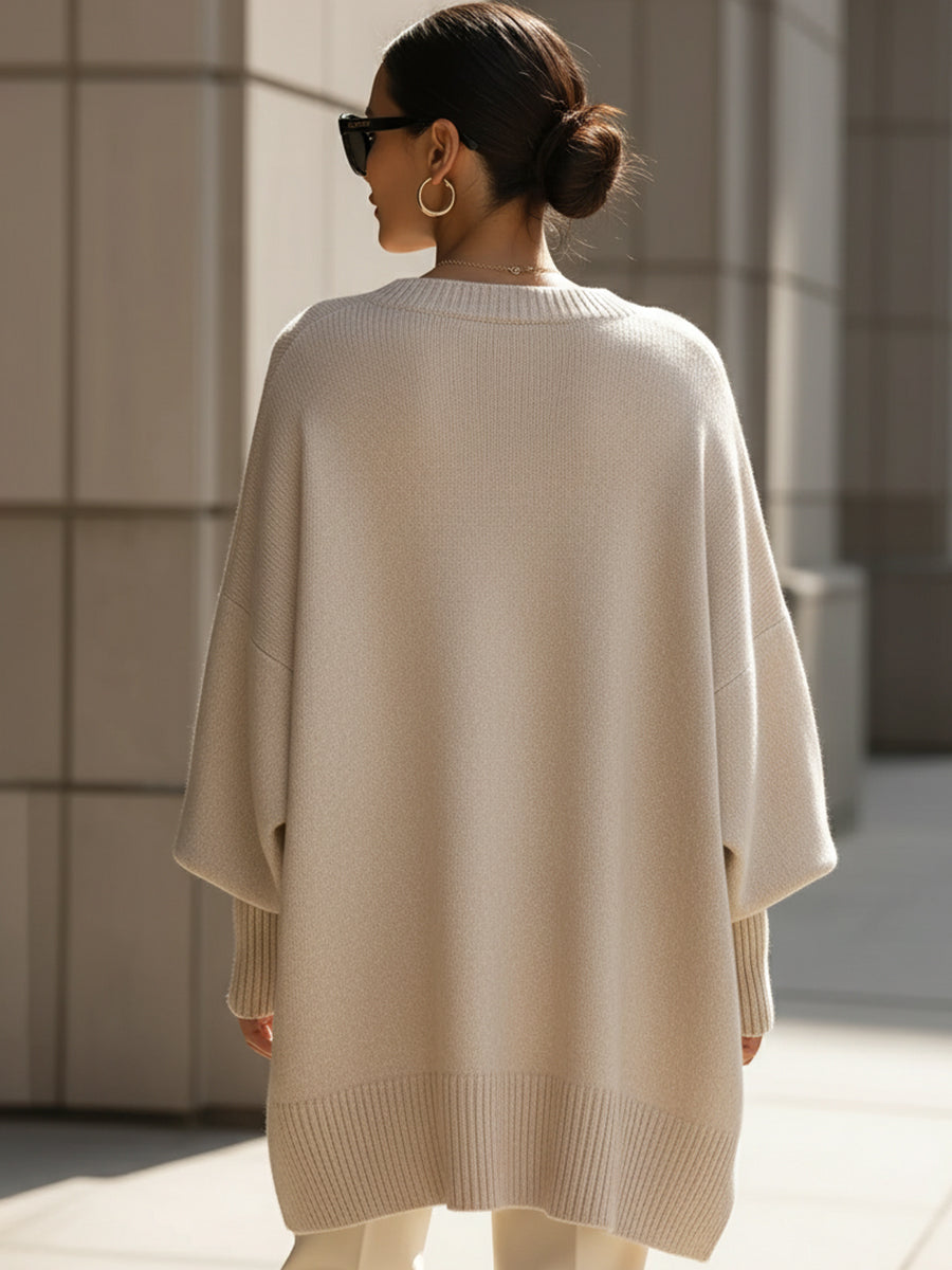 Kimberly Benn | Oversized Poncho Sweater