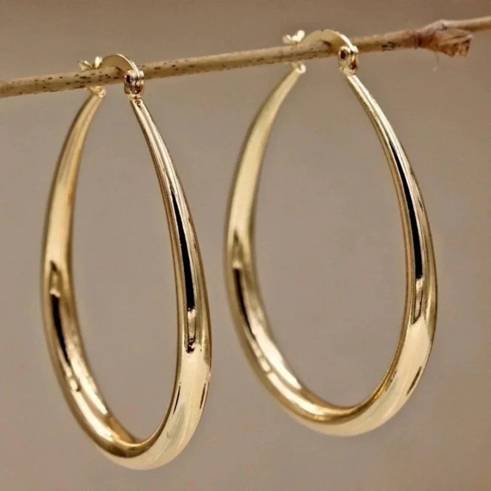 Kimberly Benn | Retro Hoop Earrings