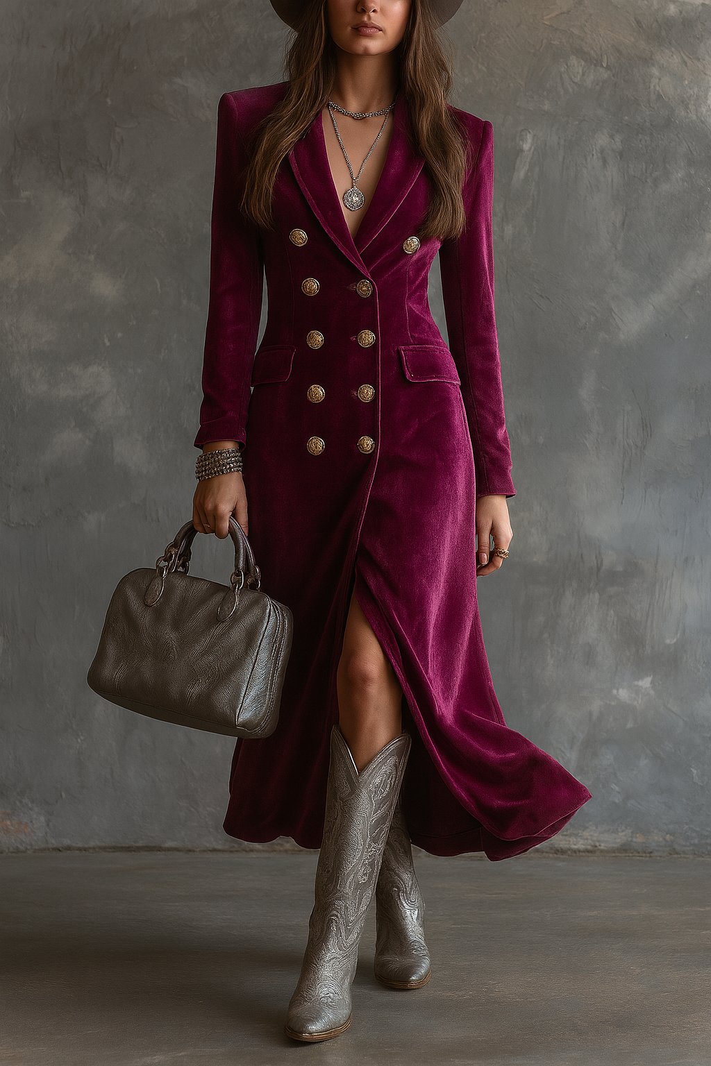 Kimberly Benn | Velvet Blazer Dress