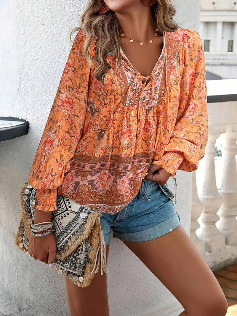 Kimberly Benn | Floral Summer Blouse