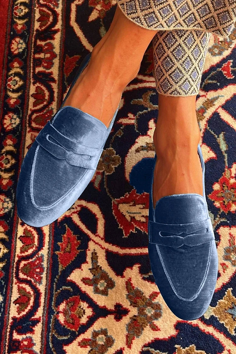Kimberly Benn | Classic Velvet Loafer