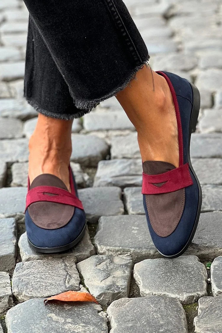 Kimberly Benn | Color-Block Loafers