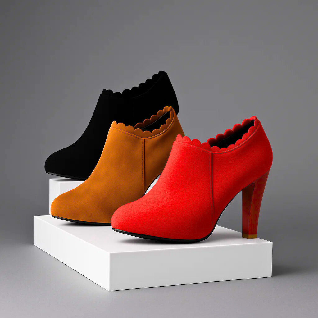 Kimberly Benn | Petal-Edge Heel