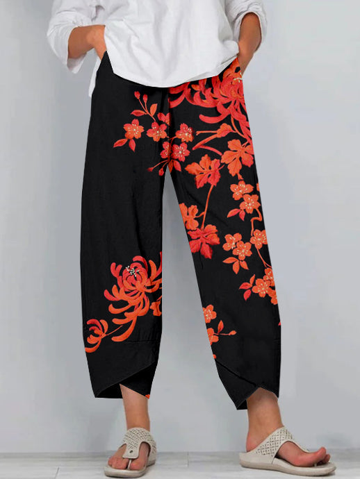 Kimberly Benn | Floral Harem Pants