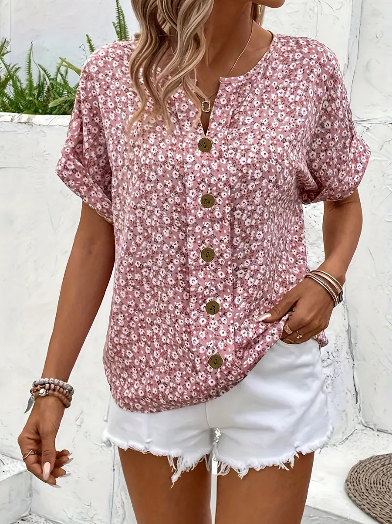 Kimberly Benn | Floral Print Blouse