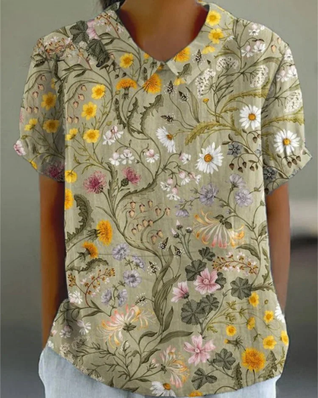 Kimberly Benn | Retro Floral Shirt
