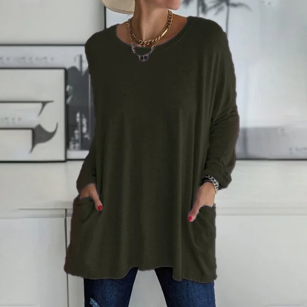 Kimberly Benn | Relaxed Long Sleeve Top