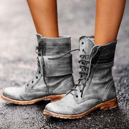 Kimberly Benn | Women’s Vintage Lace-Up Boots