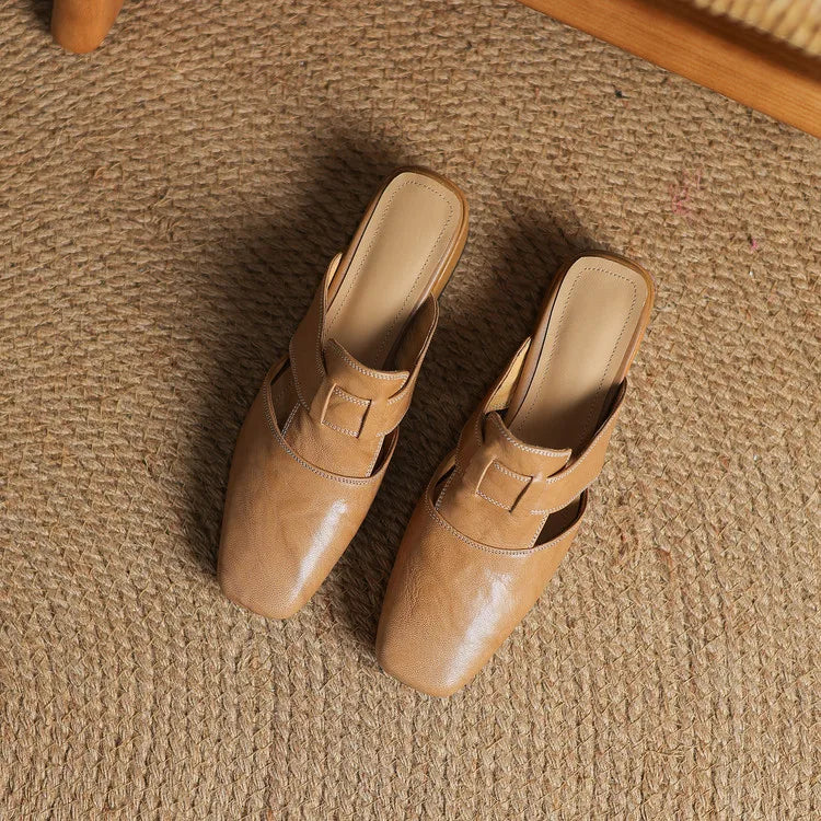 Kimberly Benn | Genuine Leather Mules