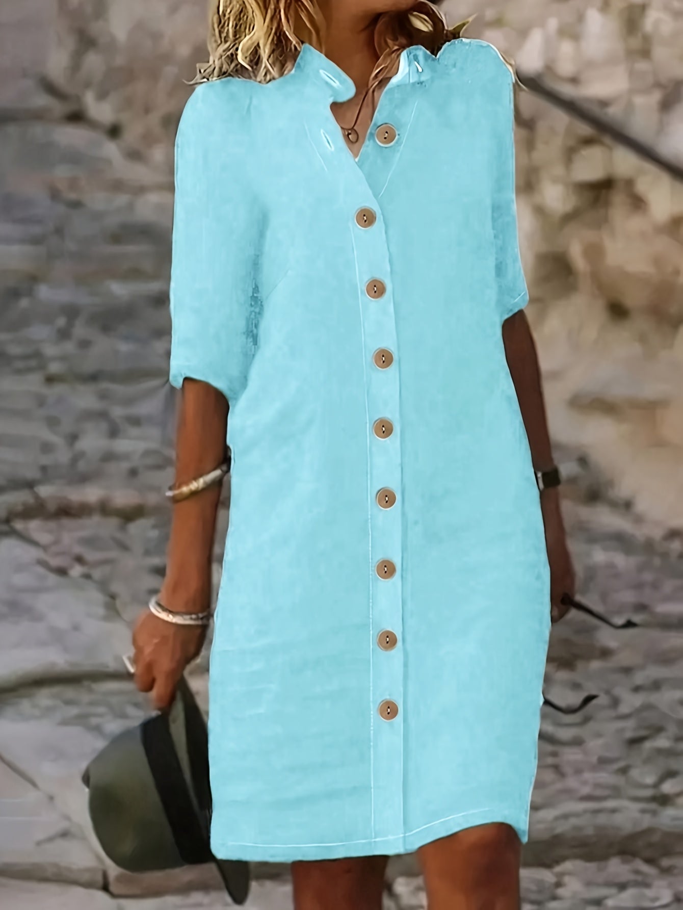 Kimberly Benn | Button-Down Shirt Dress