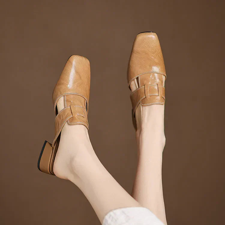 Kimberly Benn | Genuine Leather Mules
