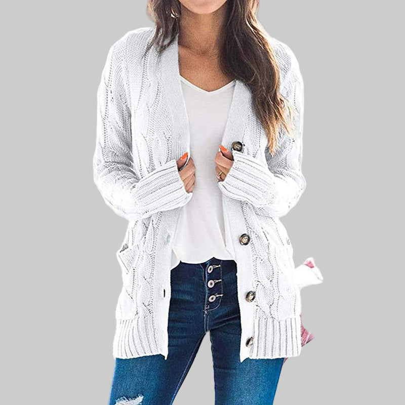 Kimberly Benn | Casual Long Sleeve Button Down Cardigan