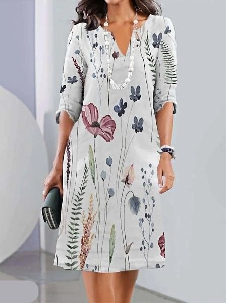 Kimberly Benn | Floral Layered Dress