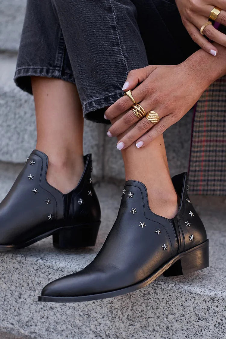Kimberly Benn | Ankle Boot With Star Details