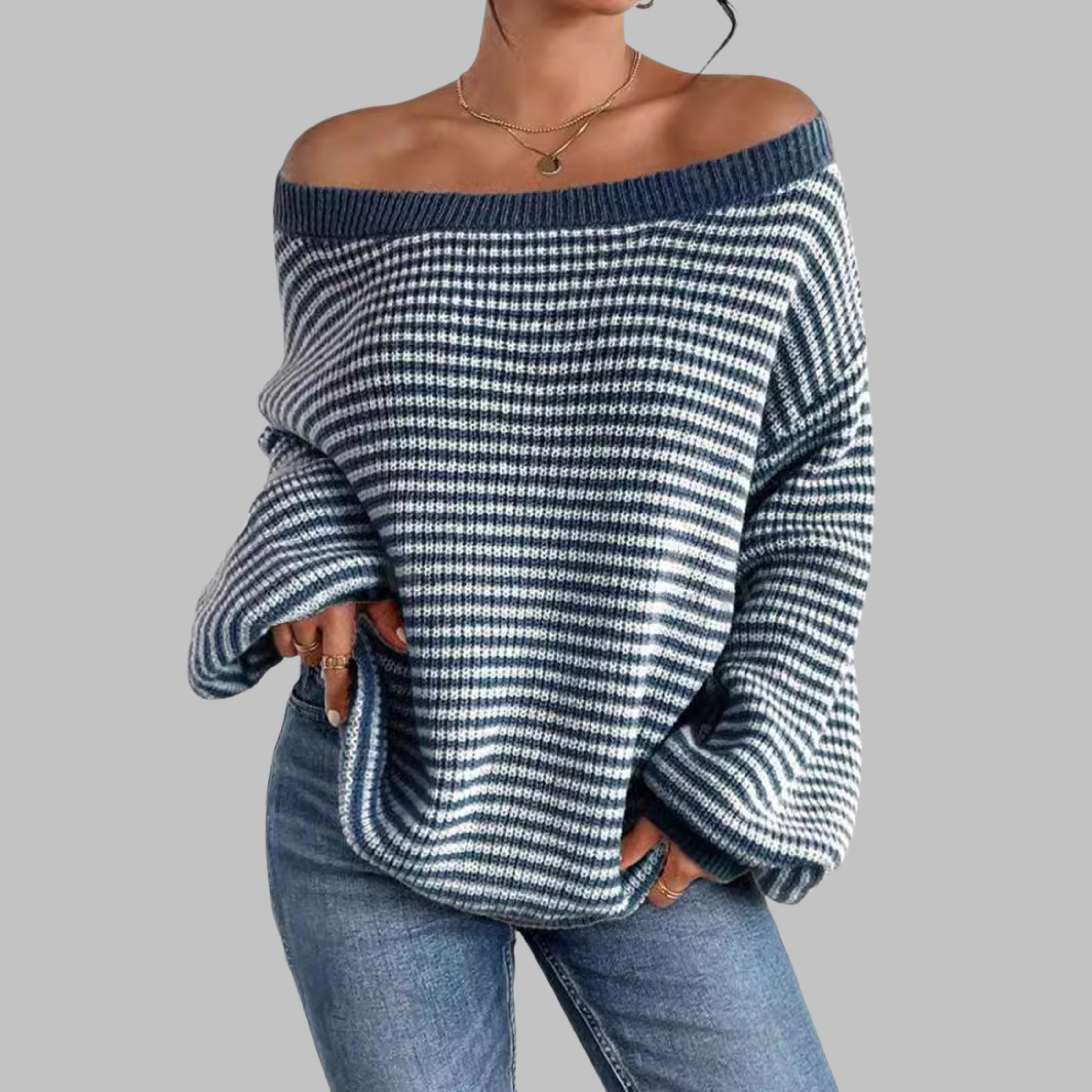 Kimberly Benn | Drop Shoulder Sweater