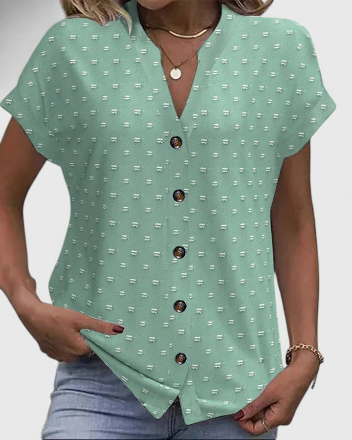 Kimberly Benn | Comfortable V-Neck Shirt