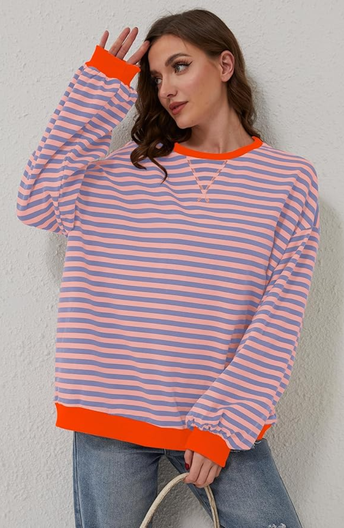 Kimberly Benn | Playful Striped Sweater