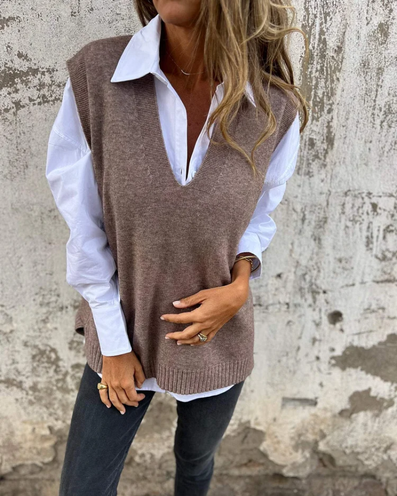 Kimberly Benn | Knit Sweater Vest