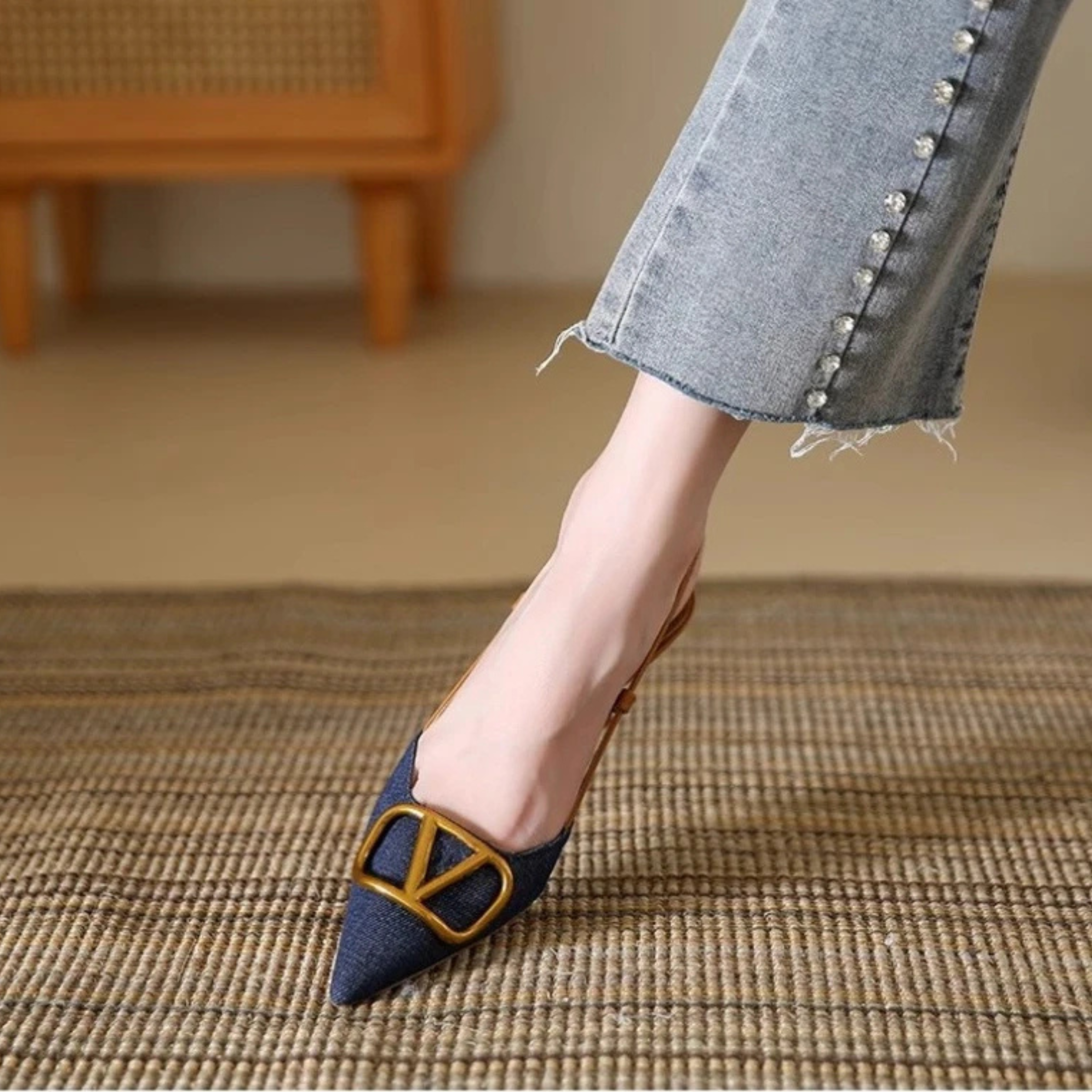 Kimberly Benn | Slingback Stiletto Heel