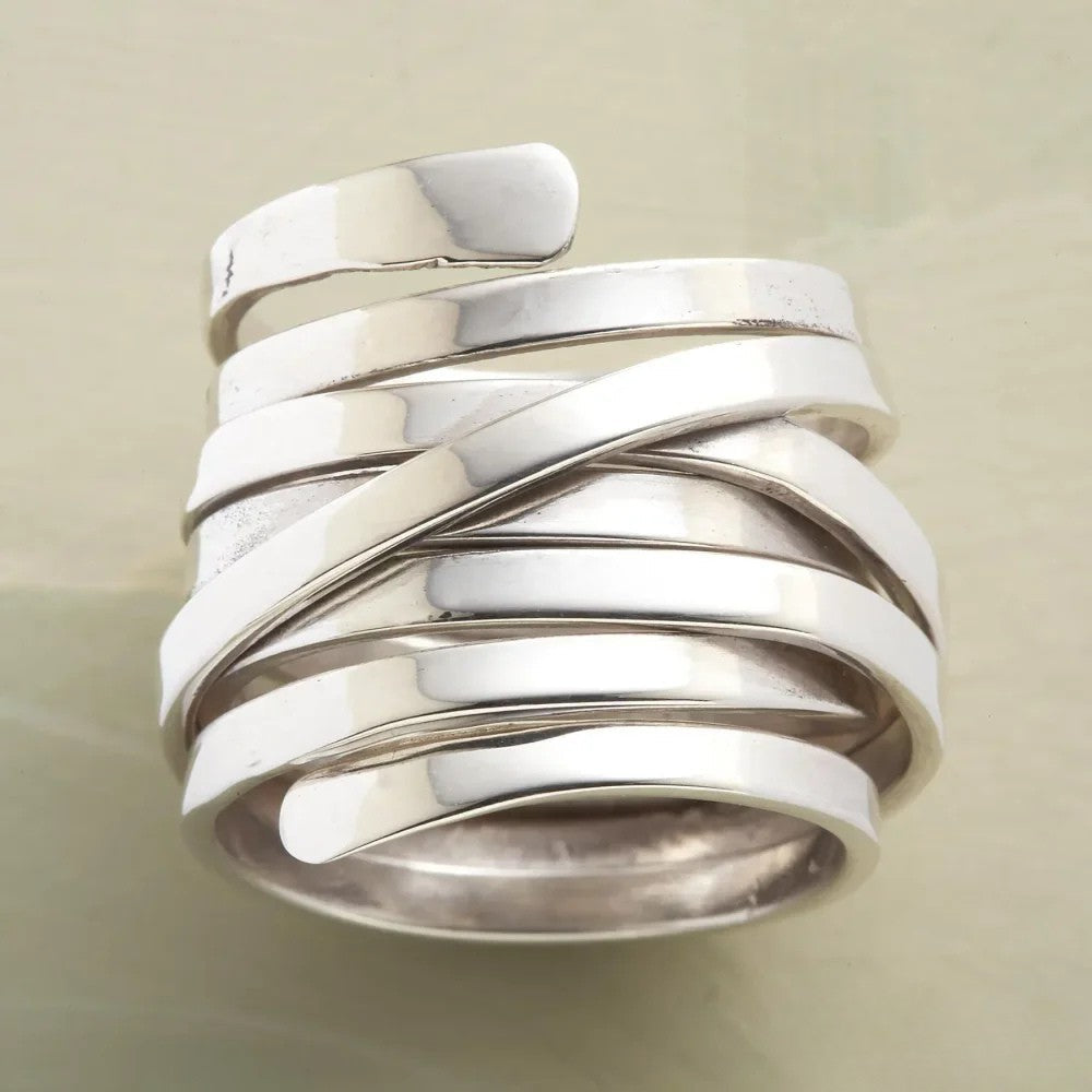 Kimberly Benn | Thick Layer Silver Ring