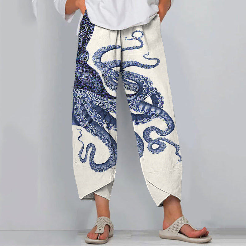 Kimberly Benn | Octopus Ink Print Pants