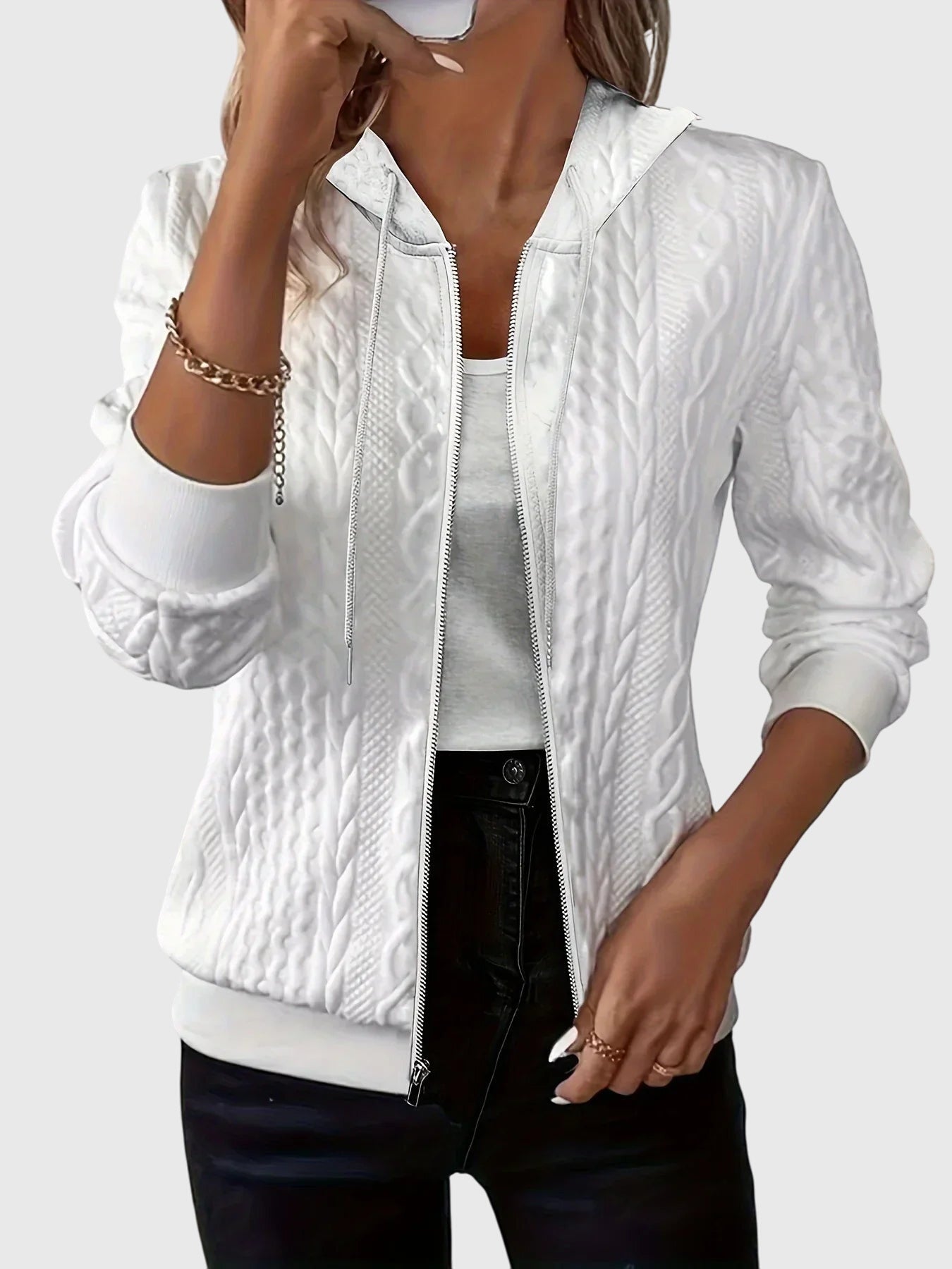 Kimberly Benn | Hoodie With Zipper