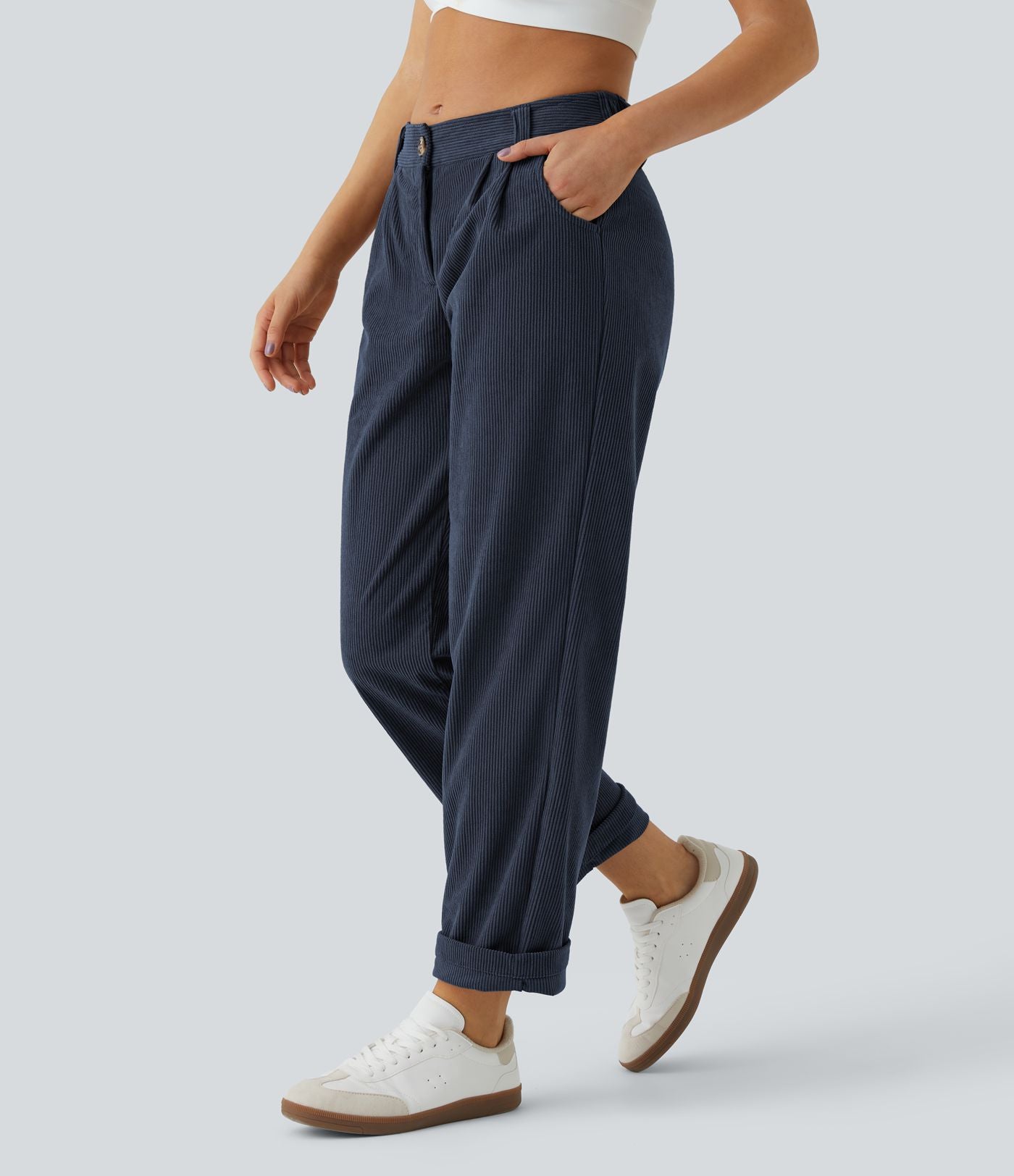 Kimberly Benn | Casual Corduroy Pants