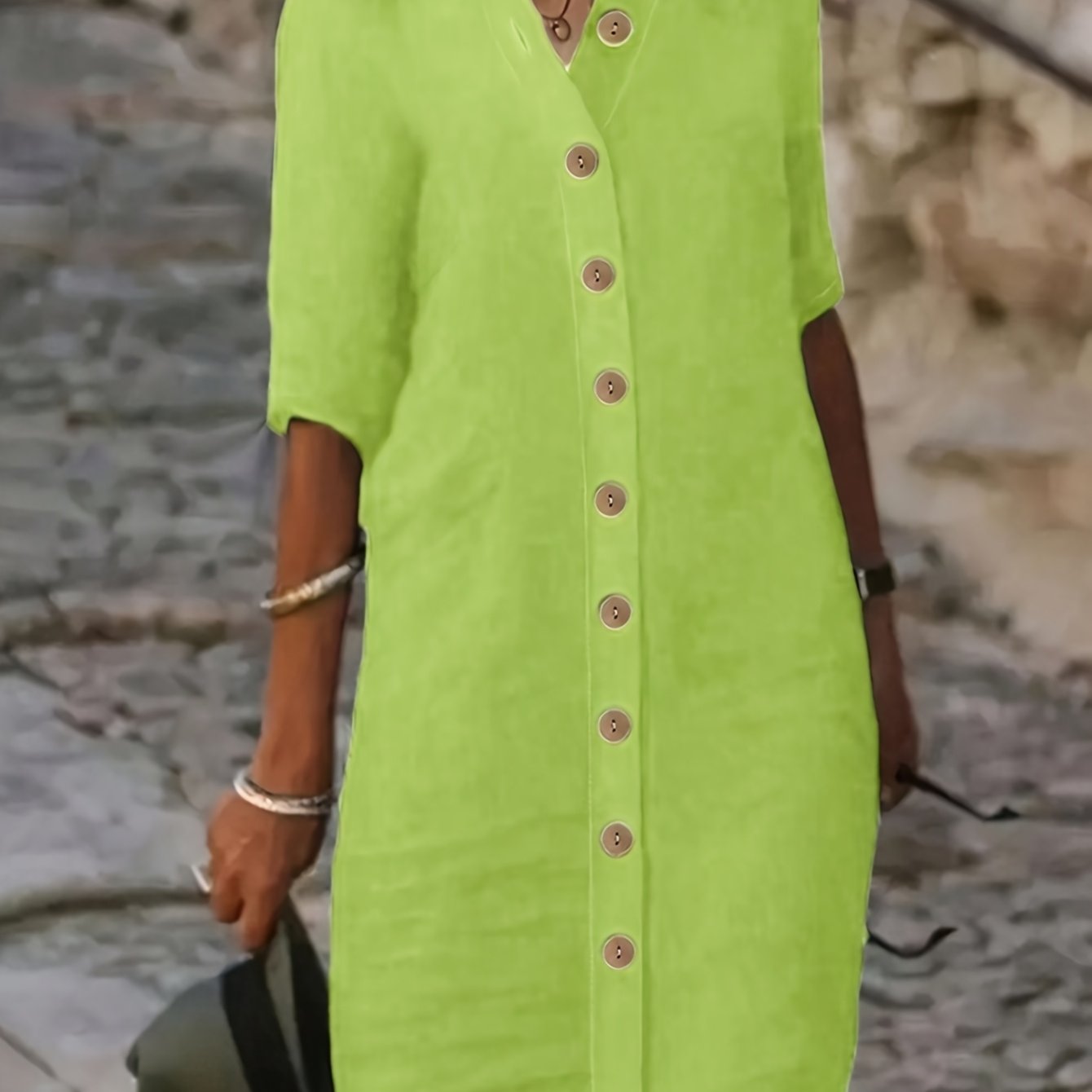 Kimberly Benn | Button-Down Shirt Dress