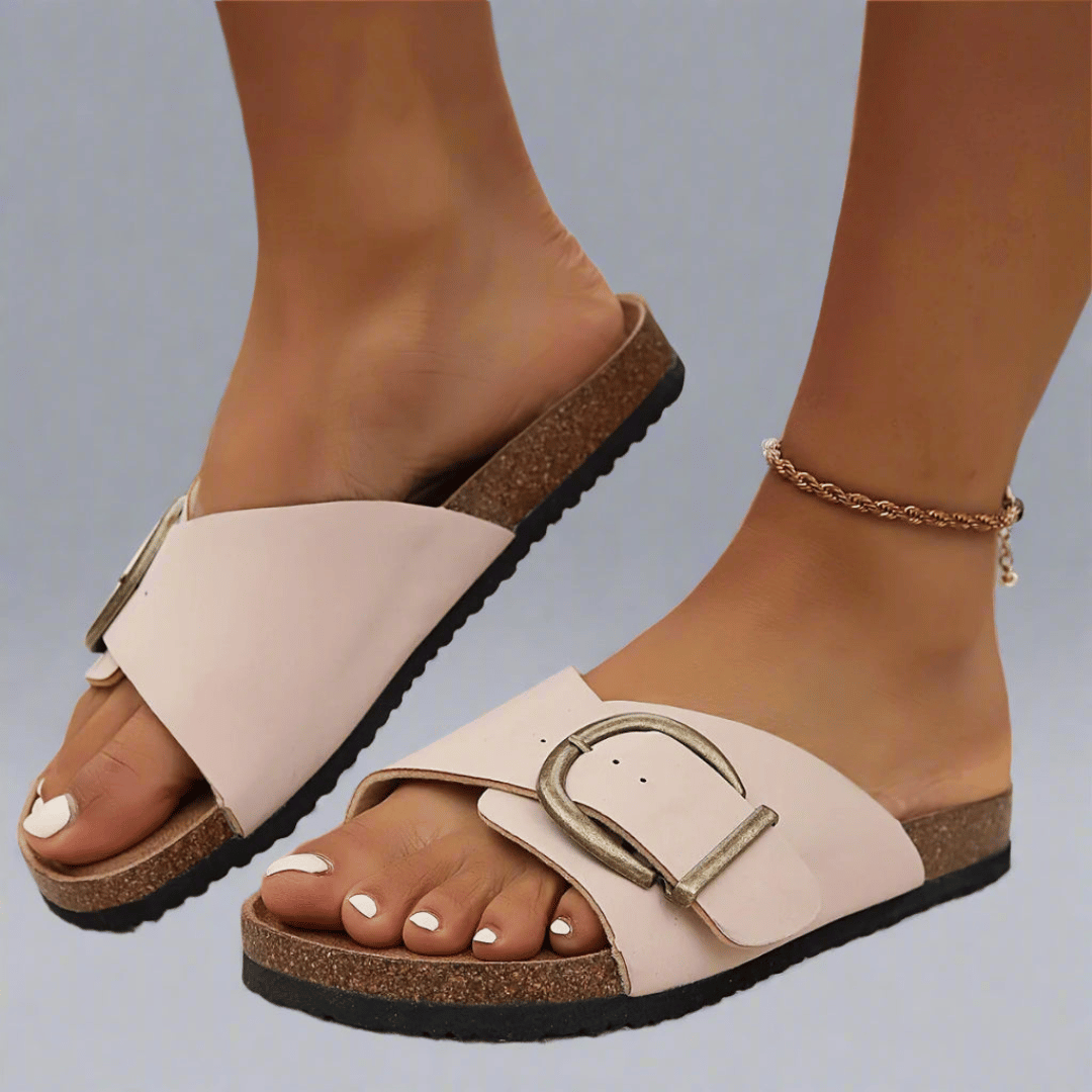 Kimberly Benn | Buckle Slide Sandals