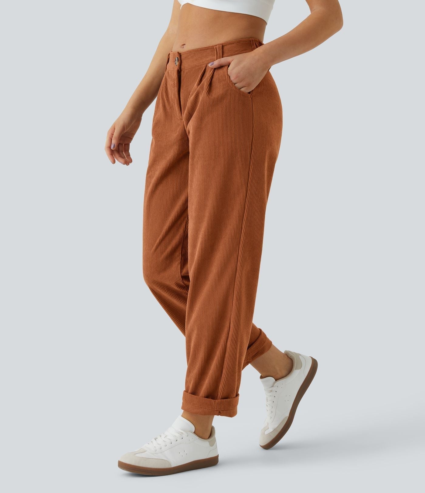 Kimberly Benn | Casual Corduroy Pants