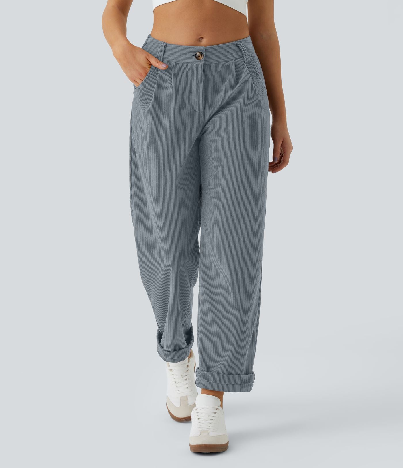 Kimberly Benn | Casual Corduroy Pants