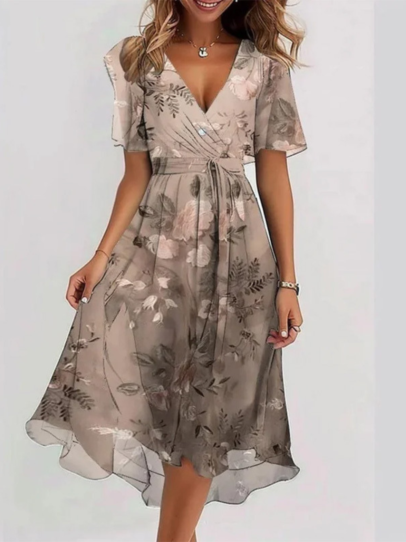 Kimberly Benn | Vibrant Boho Midi Dress