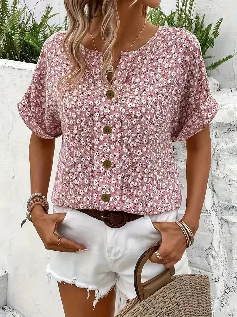 Kimberly Benn | Notch Blouse