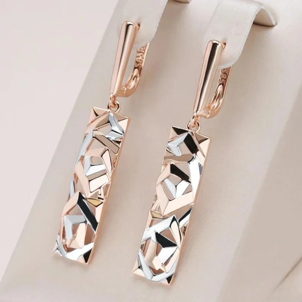 Kimberly Benn | Elegant Rectangular Earrings