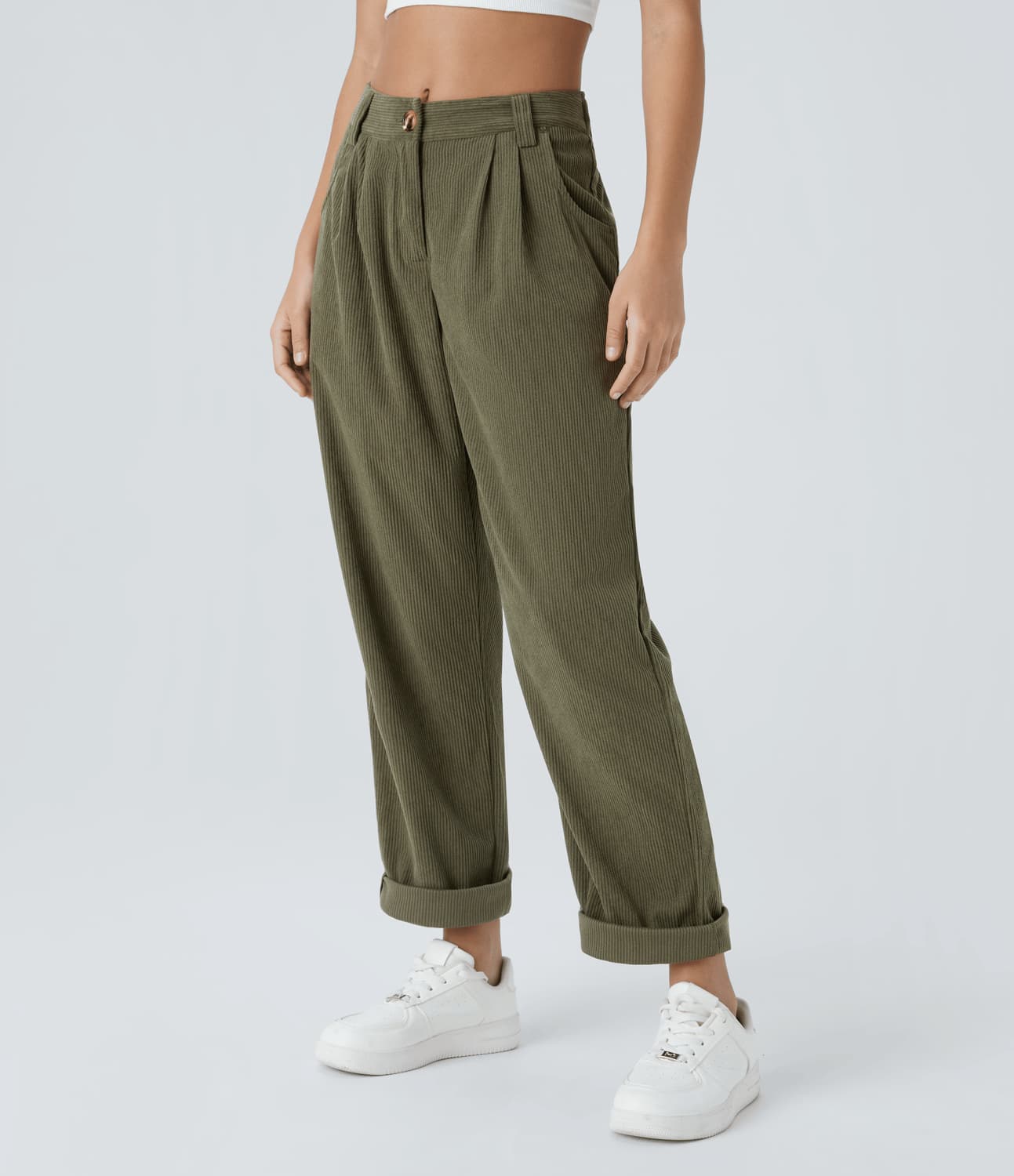 Kimberly Benn | Casual Corduroy Pants
