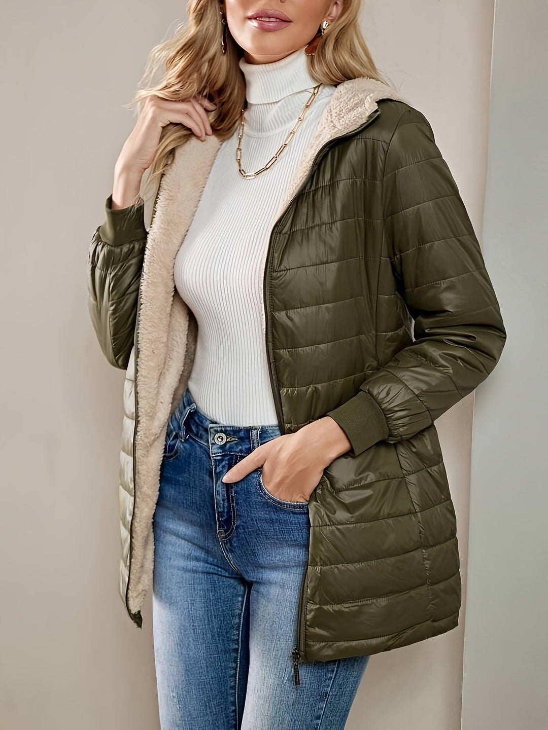 Kimberly Benn | Cozy Casual Thermal Long Coat