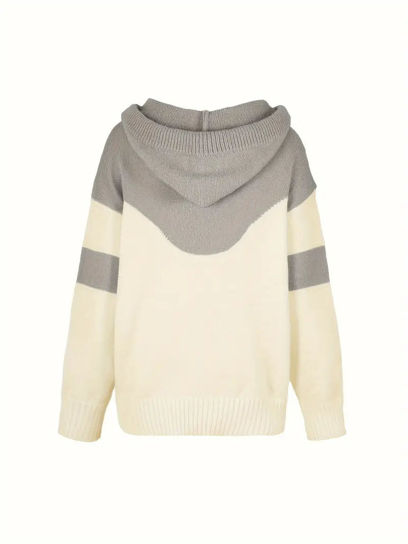 Kimberly Benn | Dual-Tone Cosy Hoodie