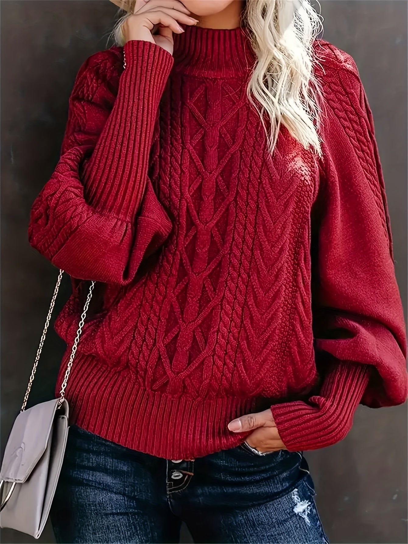 Kimberly Benn | Casual Long Sleeve Knitted Sweater