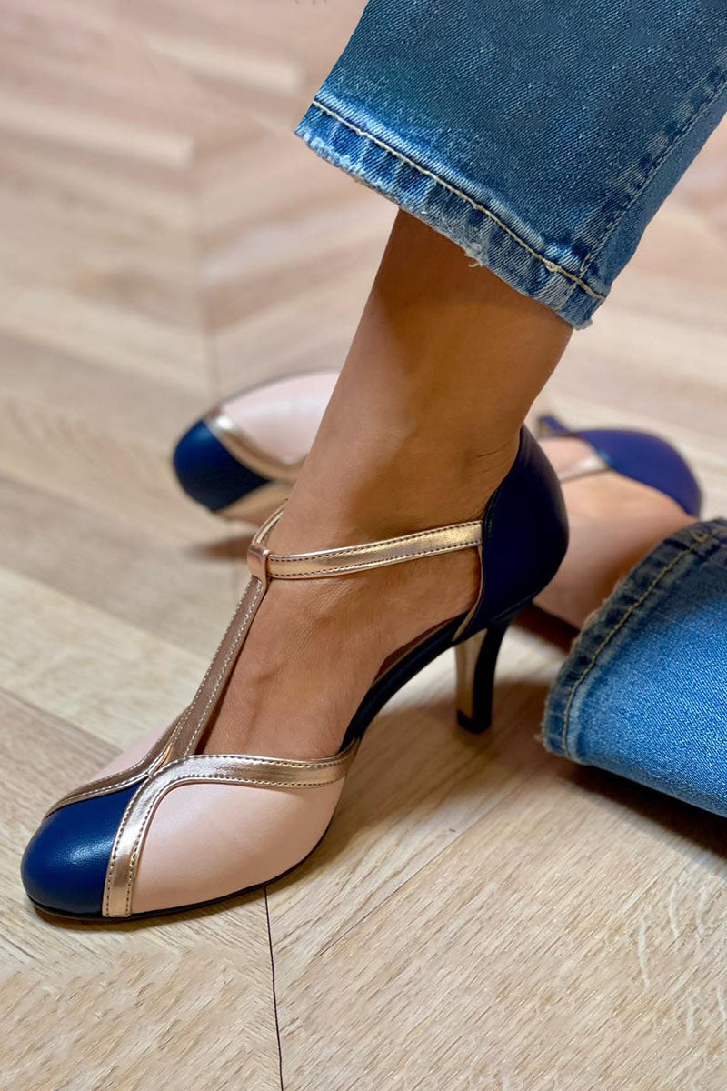 Kimberly Benn | Classy T-Strap Heel