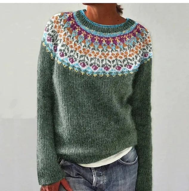 Kimberly Benn | Cozy Fair Isle Sweater