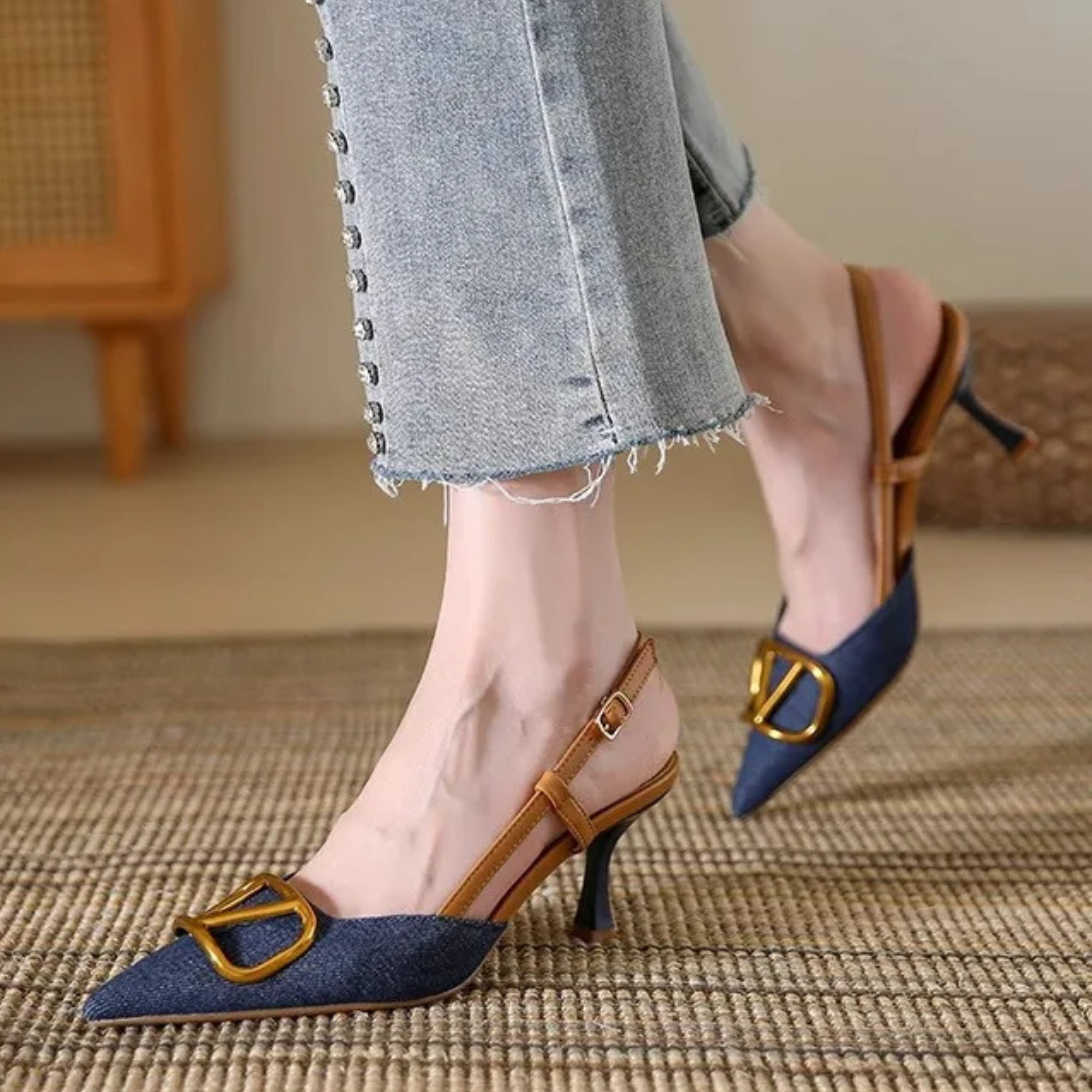 Kimberly Benn | Slingback Stiletto Heel