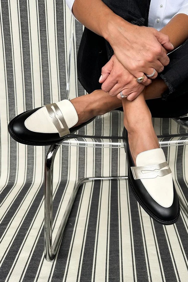 Kimberly Benn | Monochrome Classic Loafers