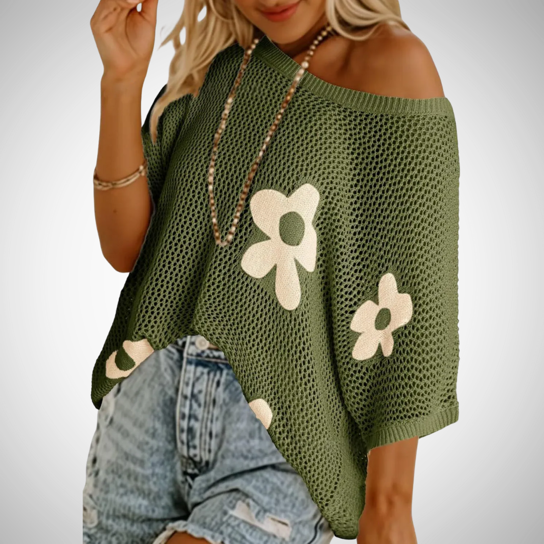 Kimberly Benn | Lightweight Crochet Top