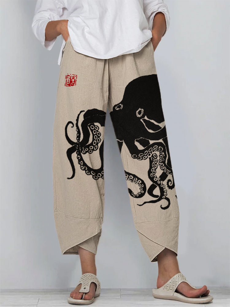 Kimberly Benn | Octopus Ink Print Pants