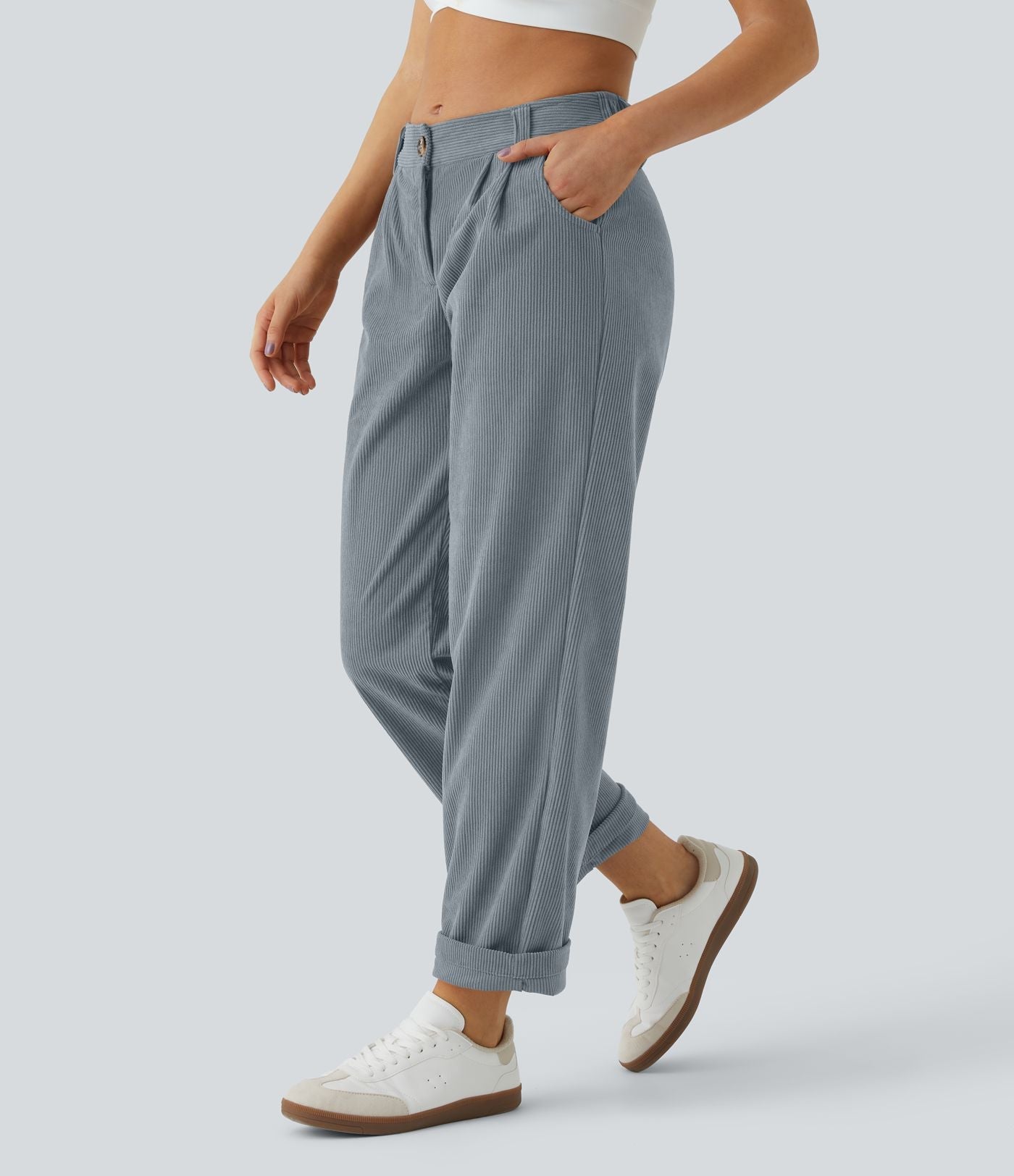Kimberly Benn | Casual Corduroy Pants