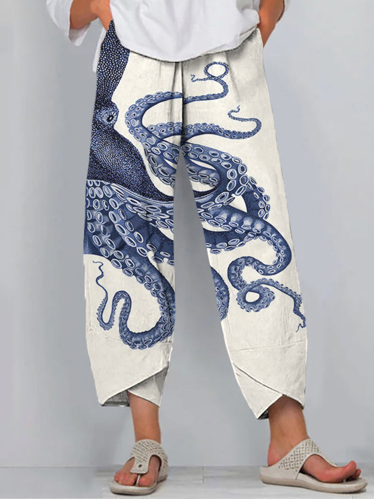 Kimberly Benn | Octopus Ink Print Pants