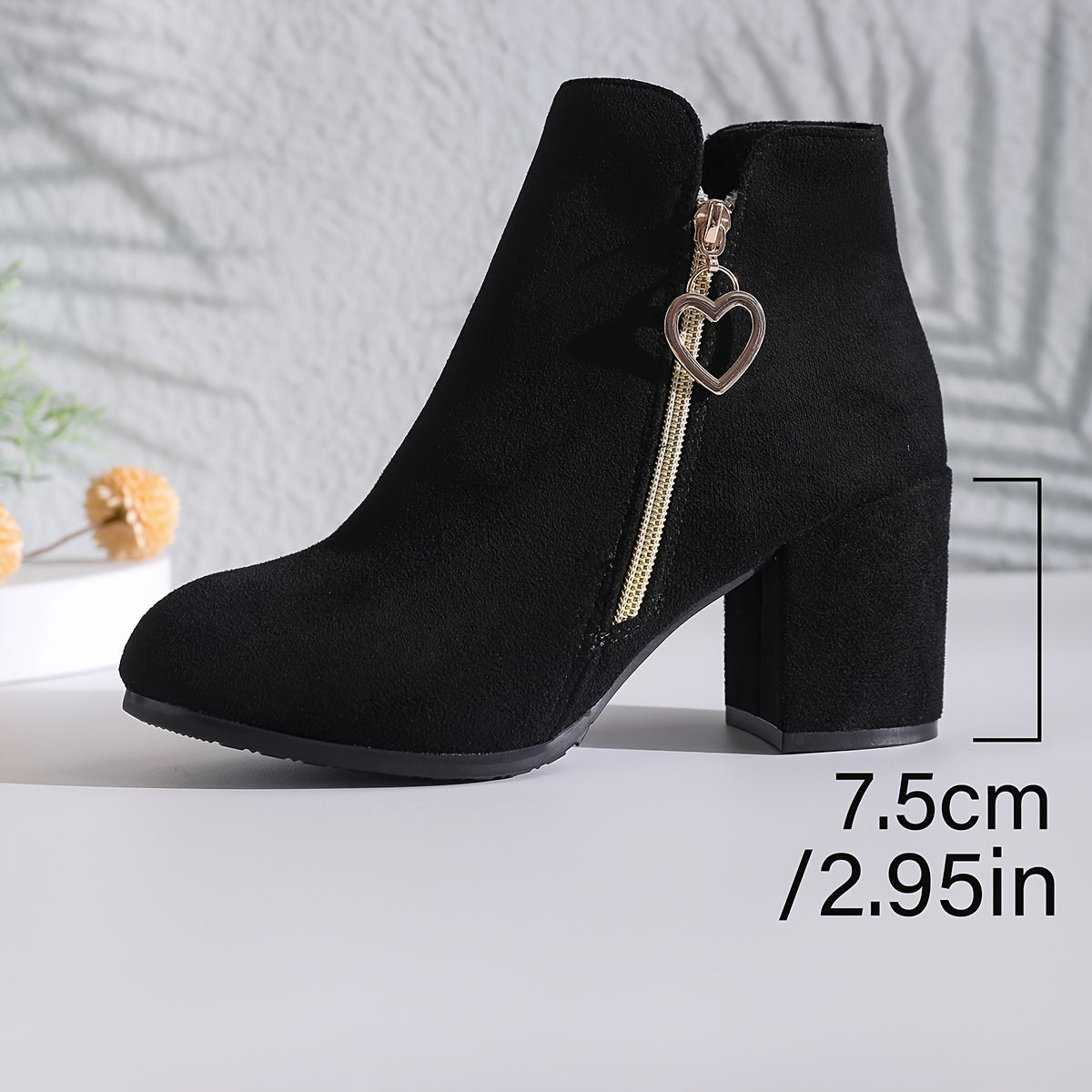 Kimberly Benn | Warm Ankle Boots - Cozy Material for Cooler Weather