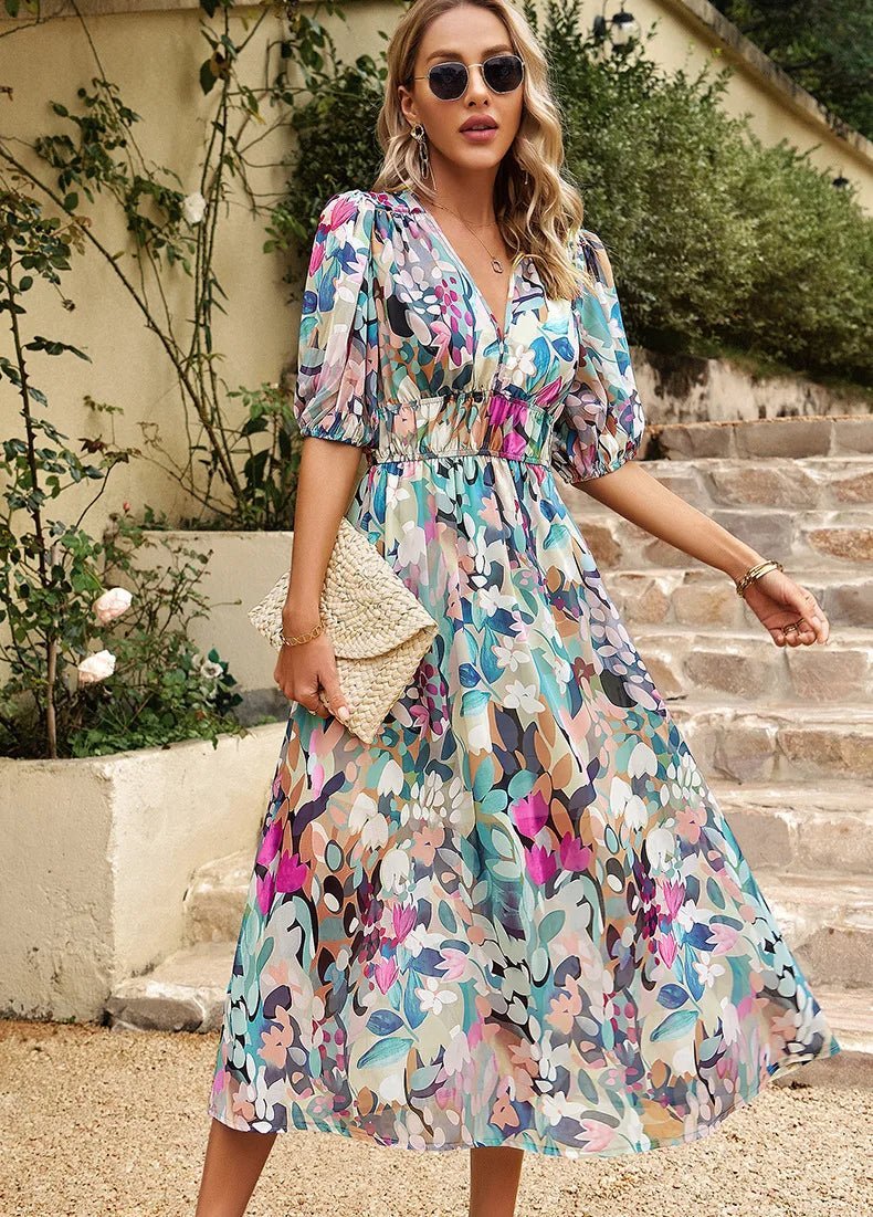 Kimberly Benn | Elegant Floral Dress