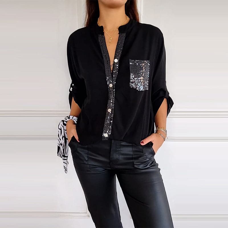 Kimberly Benn | Sequin Detailed Blouse